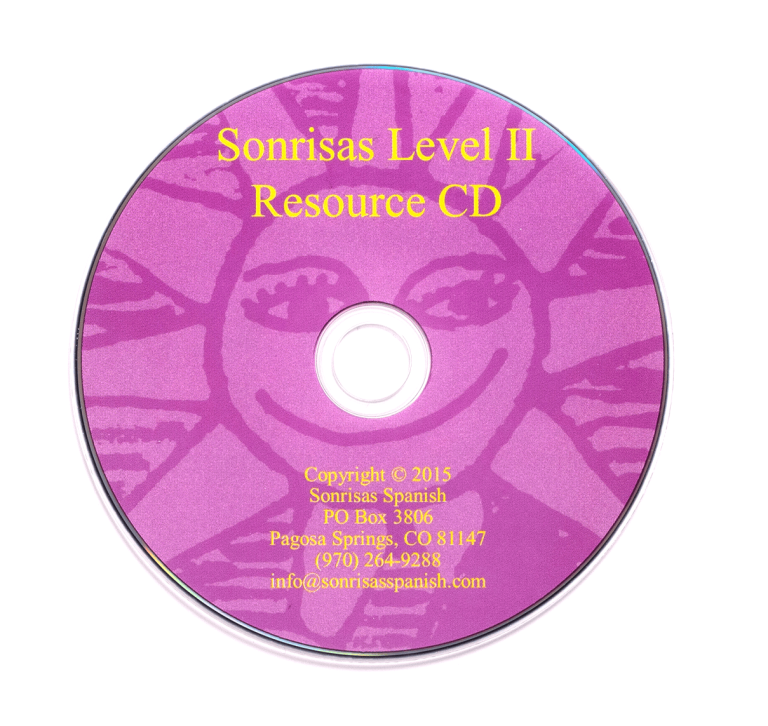 Spanish Level 2 Resource CD