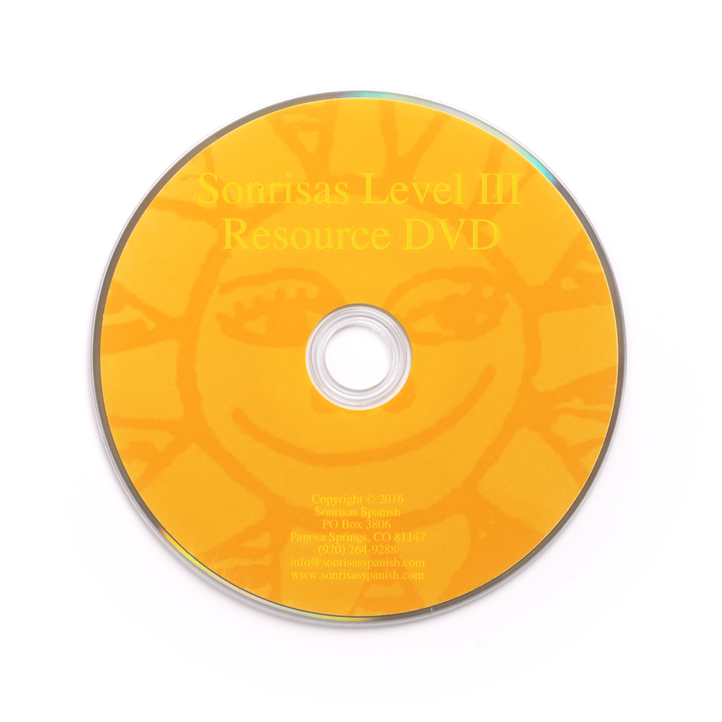 Spanish Level 3 Resource CD